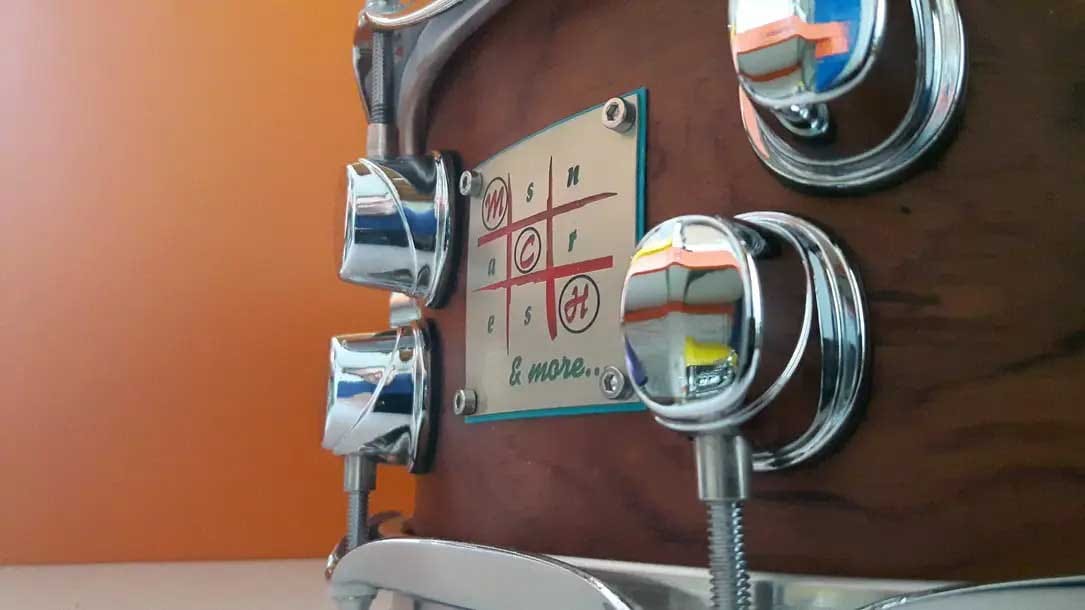 Custom handmade snare drum
