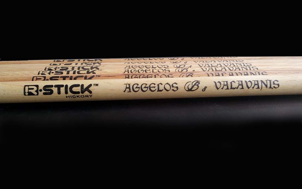 Aggelos Valavanis Custom Drumsticks