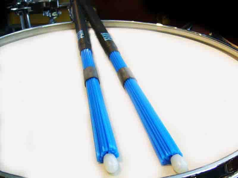 Flix Rods Drumsticks & 3 Great Brushes