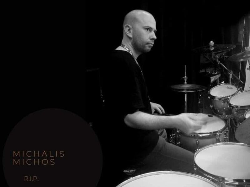 Necropolis Michalis Michos 🖤 A tribute to the drummer 1.12.22.