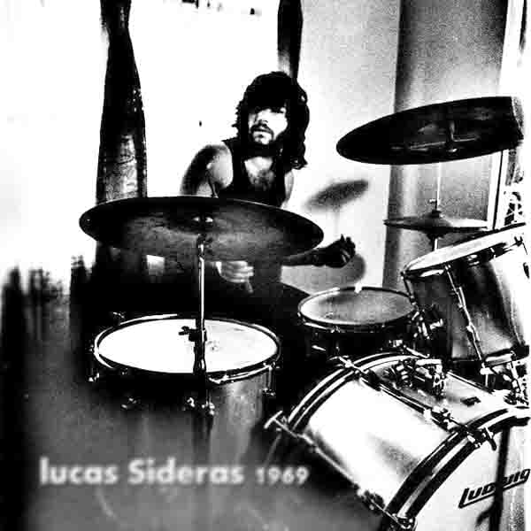 Greek drummer Loucas Sideras