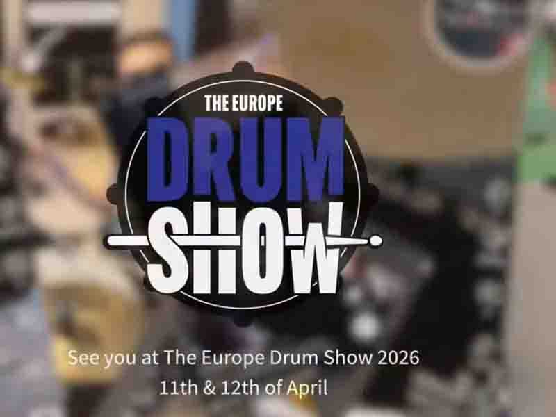 Europe Drum Show 2026 will be on the 11th and 12th of April, hosted by the fantastic Messe, Friedrichshafen!