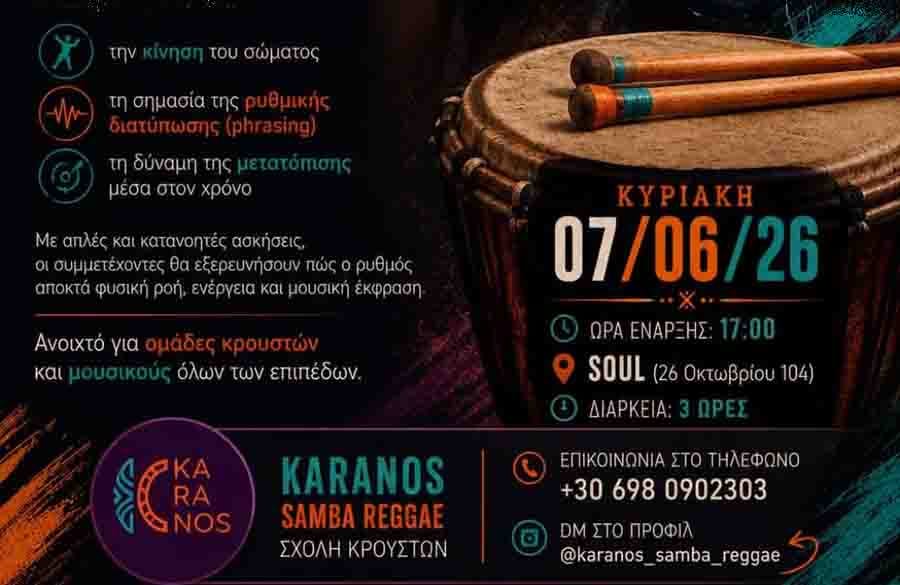 Workshop with Kostas Anastasiadis